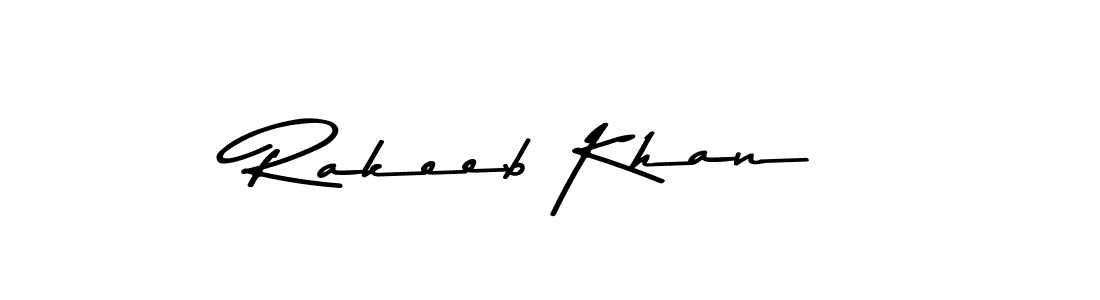 Make a beautiful signature design for name Rakeeb Khan. Use this online signature maker to create a handwritten signature for free. Rakeeb Khan signature style 9 images and pictures png