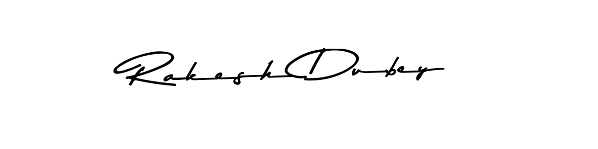 Rakesh Dubey stylish signature style. Best Handwritten Sign (Asem Kandis PERSONAL USE) for my name. Handwritten Signature Collection Ideas for my name Rakesh Dubey. Rakesh Dubey signature style 9 images and pictures png