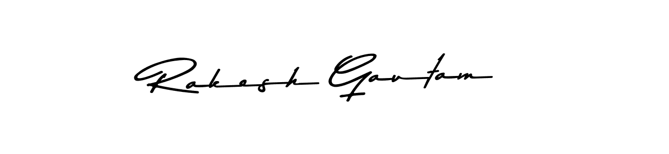 Make a beautiful signature design for name Rakesh Gautam. Use this online signature maker to create a handwritten signature for free. Rakesh Gautam signature style 9 images and pictures png