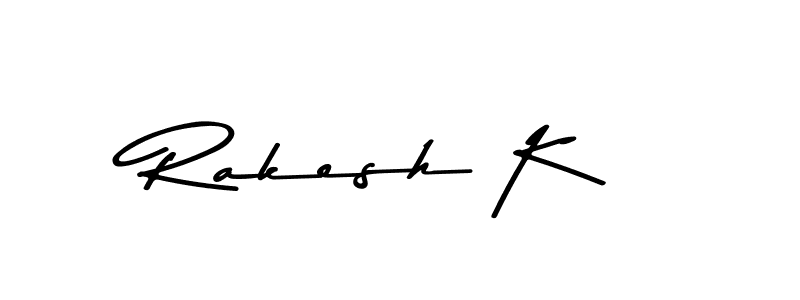 Use a signature maker to create a handwritten signature online. With this signature software, you can design (Asem Kandis PERSONAL USE) your own signature for name Rakesh K. Rakesh K signature style 9 images and pictures png