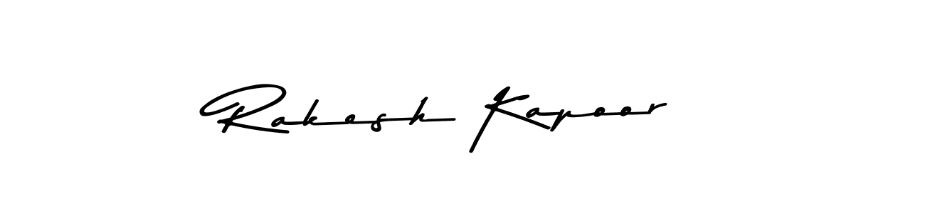 Create a beautiful signature design for name Rakesh Kapoor. With this signature (Asem Kandis PERSONAL USE) fonts, you can make a handwritten signature for free. Rakesh Kapoor signature style 9 images and pictures png