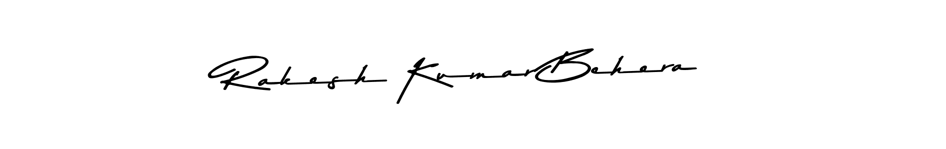 Asem Kandis PERSONAL USE is a professional signature style that is perfect for those who want to add a touch of class to their signature. It is also a great choice for those who want to make their signature more unique. Get Rakesh Kumar Behera name to fancy signature for free. Rakesh Kumar Behera signature style 9 images and pictures png