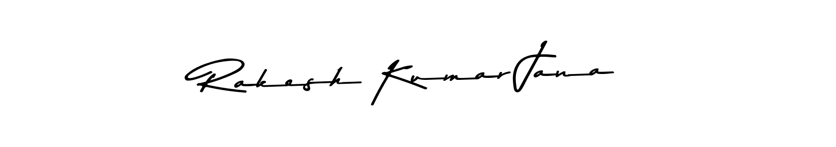 Use a signature maker to create a handwritten signature online. With this signature software, you can design (Asem Kandis PERSONAL USE) your own signature for name Rakesh Kumar Jana. Rakesh Kumar Jana signature style 9 images and pictures png