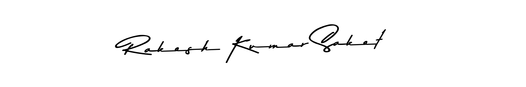 Make a beautiful signature design for name Rakesh Kumar Saket. Use this online signature maker to create a handwritten signature for free. Rakesh Kumar Saket signature style 9 images and pictures png