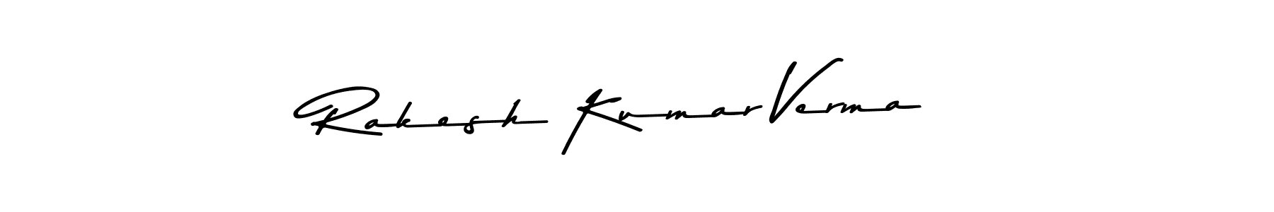 Make a short Rakesh Kumar Verma signature style. Manage your documents anywhere anytime using Asem Kandis PERSONAL USE. Create and add eSignatures, submit forms, share and send files easily. Rakesh Kumar Verma signature style 9 images and pictures png