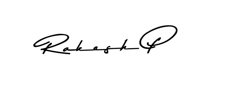 The best way (Asem Kandis PERSONAL USE) to make a short signature is to pick only two or three words in your name. The name Rakesh P include a total of six letters. For converting this name. Rakesh P signature style 9 images and pictures png