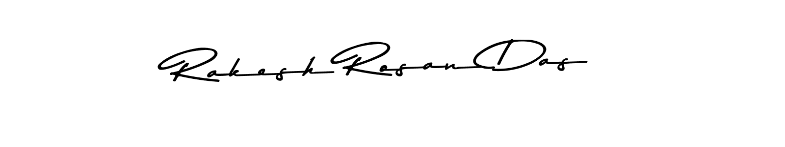 Rakesh Rosan Das stylish signature style. Best Handwritten Sign (Asem Kandis PERSONAL USE) for my name. Handwritten Signature Collection Ideas for my name Rakesh Rosan Das. Rakesh Rosan Das signature style 9 images and pictures png