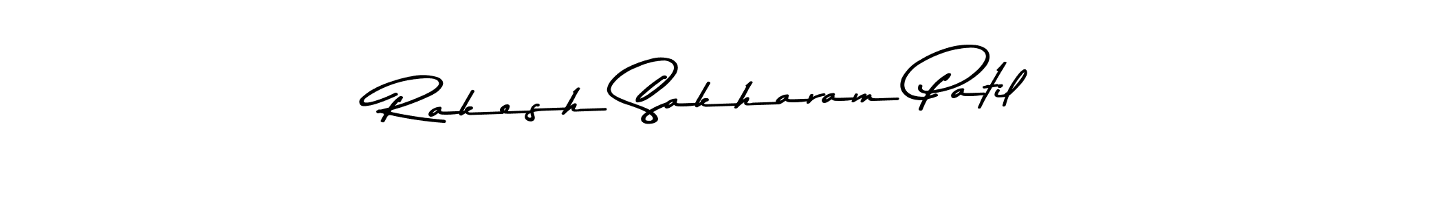 How to make Rakesh Sakharam Patil name signature. Use Asem Kandis PERSONAL USE style for creating short signs online. This is the latest handwritten sign. Rakesh Sakharam Patil signature style 9 images and pictures png