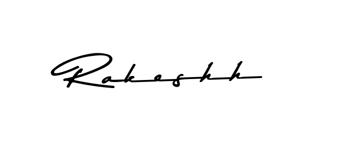 Rakeshh stylish signature style. Best Handwritten Sign (Asem Kandis PERSONAL USE) for my name. Handwritten Signature Collection Ideas for my name Rakeshh. Rakeshh signature style 9 images and pictures png