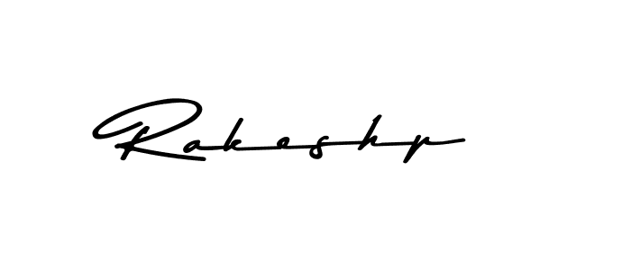 Design your own signature with our free online signature maker. With this signature software, you can create a handwritten (Asem Kandis PERSONAL USE) signature for name Rakeshp. Rakeshp signature style 9 images and pictures png