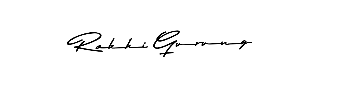 You should practise on your own different ways (Asem Kandis PERSONAL USE) to write your name (Rakhi Gurung) in signature. don't let someone else do it for you. Rakhi Gurung signature style 9 images and pictures png