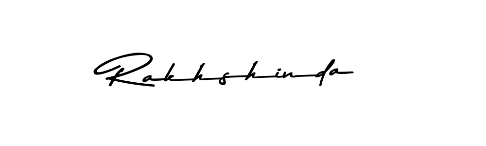Rakhshinda stylish signature style. Best Handwritten Sign (Asem Kandis PERSONAL USE) for my name. Handwritten Signature Collection Ideas for my name Rakhshinda. Rakhshinda signature style 9 images and pictures png