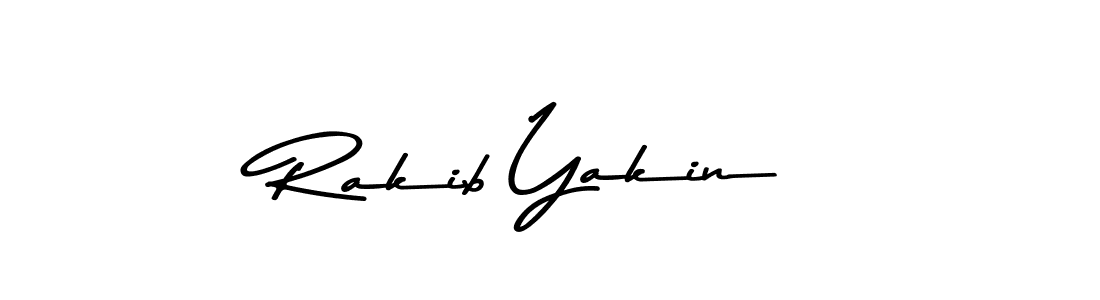 Make a beautiful signature design for name Rakib Yakin. Use this online signature maker to create a handwritten signature for free. Rakib Yakin signature style 9 images and pictures png