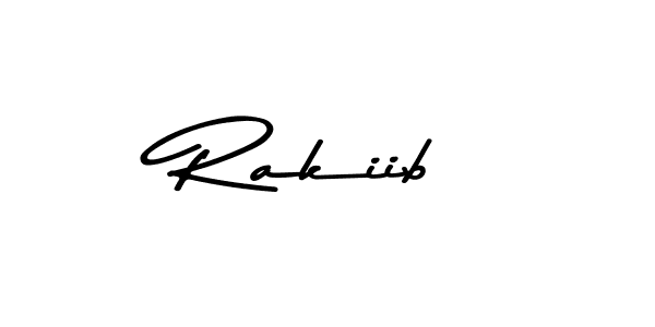 Also You can easily find your signature by using the search form. We will create Rakiib name handwritten signature images for you free of cost using Asem Kandis PERSONAL USE sign style. Rakiib signature style 9 images and pictures png