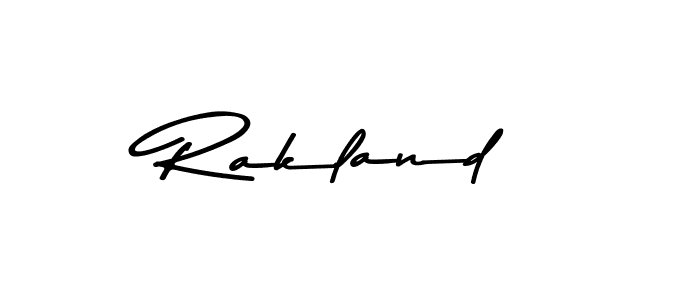 You can use this online signature creator to create a handwritten signature for the name Rakland. This is the best online autograph maker. Rakland signature style 9 images and pictures png