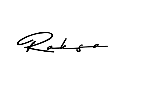 Raksa stylish signature style. Best Handwritten Sign (Asem Kandis PERSONAL USE) for my name. Handwritten Signature Collection Ideas for my name Raksa. Raksa signature style 9 images and pictures png