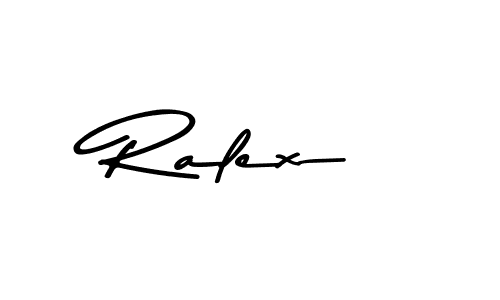 Create a beautiful signature design for name Ralex. With this signature (Asem Kandis PERSONAL USE) fonts, you can make a handwritten signature for free. Ralex signature style 9 images and pictures png