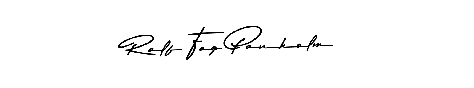 Similarly Asem Kandis PERSONAL USE is the best handwritten signature design. Signature creator online .You can use it as an online autograph creator for name Ralf Fog Panholm. Ralf Fog Panholm signature style 9 images and pictures png