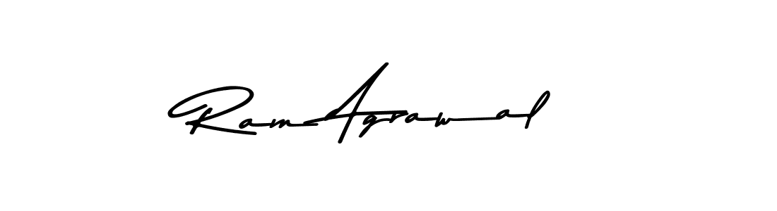 Ram Agrawal stylish signature style. Best Handwritten Sign (Asem Kandis PERSONAL USE) for my name. Handwritten Signature Collection Ideas for my name Ram Agrawal. Ram Agrawal signature style 9 images and pictures png