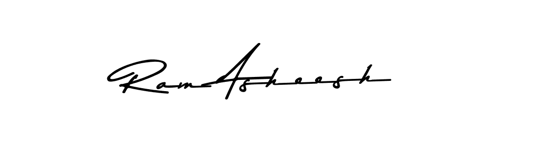 Similarly Asem Kandis PERSONAL USE is the best handwritten signature design. Signature creator online .You can use it as an online autograph creator for name Ram Asheesh. Ram Asheesh signature style 9 images and pictures png