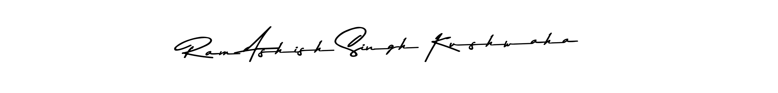 Make a beautiful signature design for name Ram Ashish Singh Kushwaha. With this signature (Asem Kandis PERSONAL USE) style, you can create a handwritten signature for free. Ram Ashish Singh Kushwaha signature style 9 images and pictures png