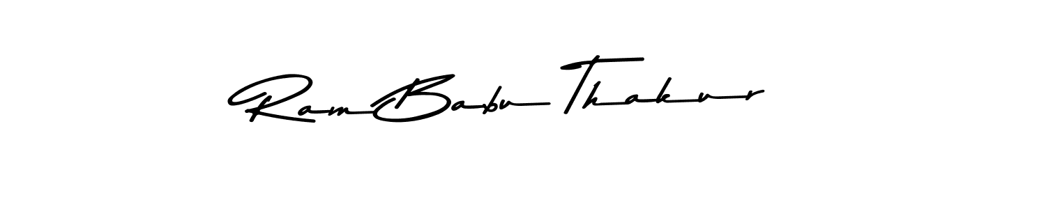 The best way (Asem Kandis PERSONAL USE) to make a short signature is to pick only two or three words in your name. The name Ram Babu Thakur include a total of six letters. For converting this name. Ram Babu Thakur signature style 9 images and pictures png
