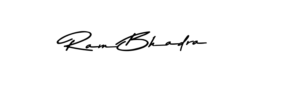 Design your own signature with our free online signature maker. With this signature software, you can create a handwritten (Asem Kandis PERSONAL USE) signature for name Ram Bhadra. Ram Bhadra signature style 9 images and pictures png
