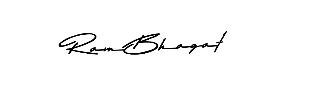 Use a signature maker to create a handwritten signature online. With this signature software, you can design (Asem Kandis PERSONAL USE) your own signature for name Ram Bhagat. Ram Bhagat signature style 9 images and pictures png