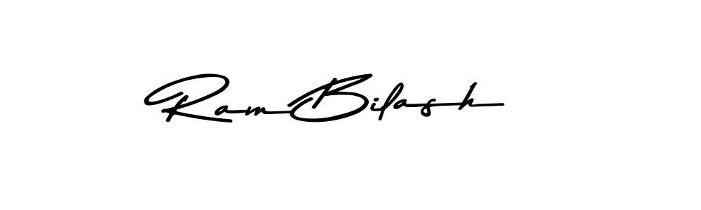 Ram Bilash stylish signature style. Best Handwritten Sign (Asem Kandis PERSONAL USE) for my name. Handwritten Signature Collection Ideas for my name Ram Bilash. Ram Bilash signature style 9 images and pictures png