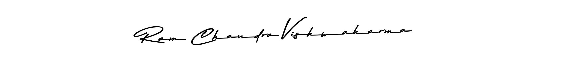 Create a beautiful signature design for name Ram Chandra Vishwakarma. With this signature (Asem Kandis PERSONAL USE) fonts, you can make a handwritten signature for free. Ram Chandra Vishwakarma signature style 9 images and pictures png