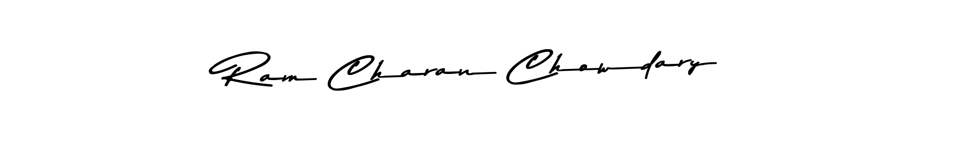 Make a beautiful signature design for name Ram Charan Chowdary. Use this online signature maker to create a handwritten signature for free. Ram Charan Chowdary signature style 9 images and pictures png
