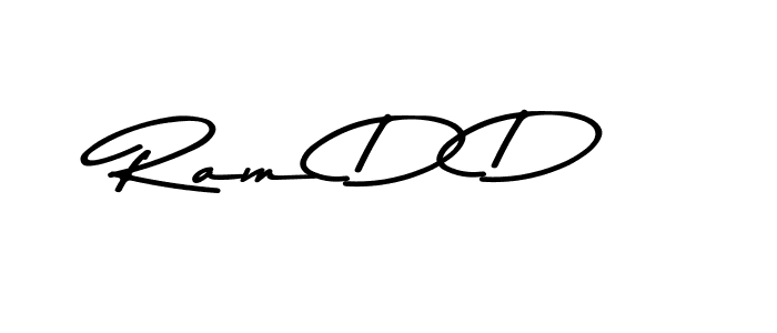 Use a signature maker to create a handwritten signature online. With this signature software, you can design (Asem Kandis PERSONAL USE) your own signature for name Ram D D. Ram D D signature style 9 images and pictures png