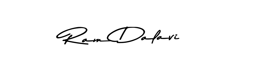 How to make Ram Dalavi signature? Asem Kandis PERSONAL USE is a professional autograph style. Create handwritten signature for Ram Dalavi name. Ram Dalavi signature style 9 images and pictures png