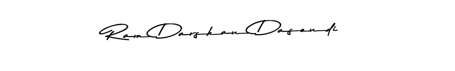 Make a beautiful signature design for name Ram Darshan Dasondi. With this signature (Asem Kandis PERSONAL USE) style, you can create a handwritten signature for free. Ram Darshan Dasondi signature style 9 images and pictures png