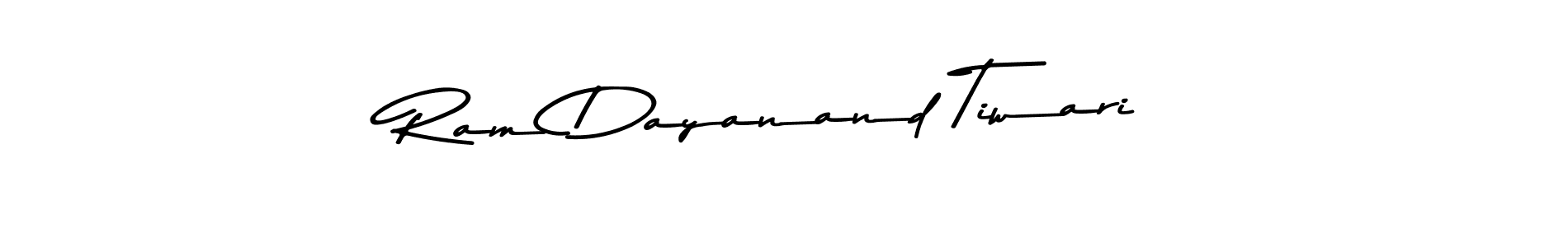 You should practise on your own different ways (Asem Kandis PERSONAL USE) to write your name (Ram Dayanand Tiwari) in signature. don't let someone else do it for you. Ram Dayanand Tiwari signature style 9 images and pictures png