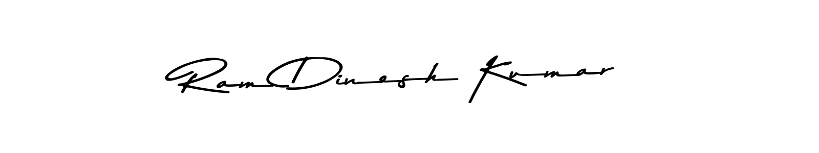 Use a signature maker to create a handwritten signature online. With this signature software, you can design (Asem Kandis PERSONAL USE) your own signature for name Ram Dinesh Kumar. Ram Dinesh Kumar signature style 9 images and pictures png