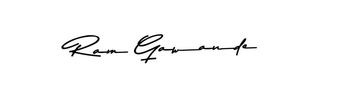 Ram Gawande stylish signature style. Best Handwritten Sign (Asem Kandis PERSONAL USE) for my name. Handwritten Signature Collection Ideas for my name Ram Gawande. Ram Gawande signature style 9 images and pictures png