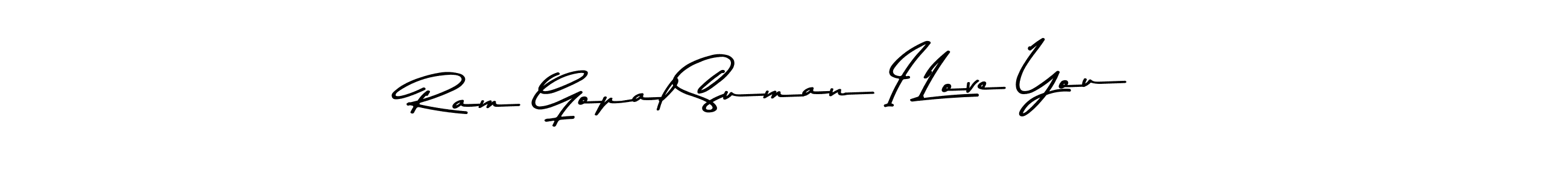 Also we have Ram Gopal Suman I Love You name is the best signature style. Create professional handwritten signature collection using Asem Kandis PERSONAL USE autograph style. Ram Gopal Suman I Love You signature style 9 images and pictures png