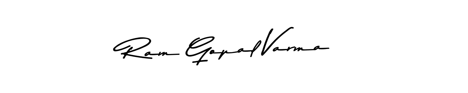 How to make Ram Gopal Varma name signature. Use Asem Kandis PERSONAL USE style for creating short signs online. This is the latest handwritten sign. Ram Gopal Varma signature style 9 images and pictures png