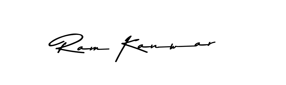 Use a signature maker to create a handwritten signature online. With this signature software, you can design (Asem Kandis PERSONAL USE) your own signature for name Ram Kanwar. Ram Kanwar signature style 9 images and pictures png