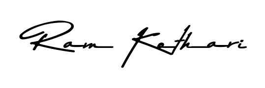 Make a short Ram Kothari signature style. Manage your documents anywhere anytime using Asem Kandis PERSONAL USE. Create and add eSignatures, submit forms, share and send files easily. Ram Kothari signature style 9 images and pictures png