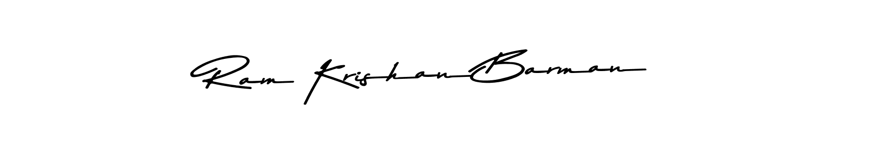 The best way (Asem Kandis PERSONAL USE) to make a short signature is to pick only two or three words in your name. The name Ram Krishan Barman include a total of six letters. For converting this name. Ram Krishan Barman signature style 9 images and pictures png