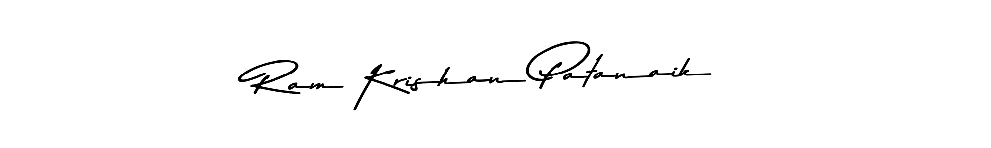 How to make Ram Krishan Patanaik name signature. Use Asem Kandis PERSONAL USE style for creating short signs online. This is the latest handwritten sign. Ram Krishan Patanaik signature style 9 images and pictures png