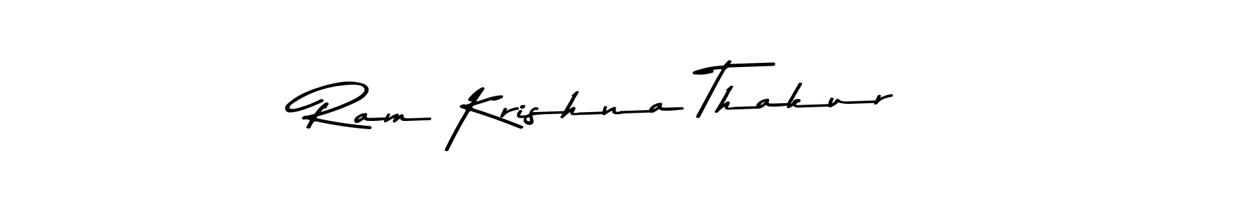 Design your own signature with our free online signature maker. With this signature software, you can create a handwritten (Asem Kandis PERSONAL USE) signature for name Ram Krishna Thakur. Ram Krishna Thakur signature style 9 images and pictures png