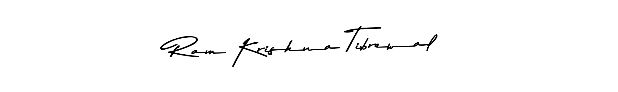 Design your own signature with our free online signature maker. With this signature software, you can create a handwritten (Asem Kandis PERSONAL USE) signature for name Ram Krishna Tibrewal. Ram Krishna Tibrewal signature style 9 images and pictures png