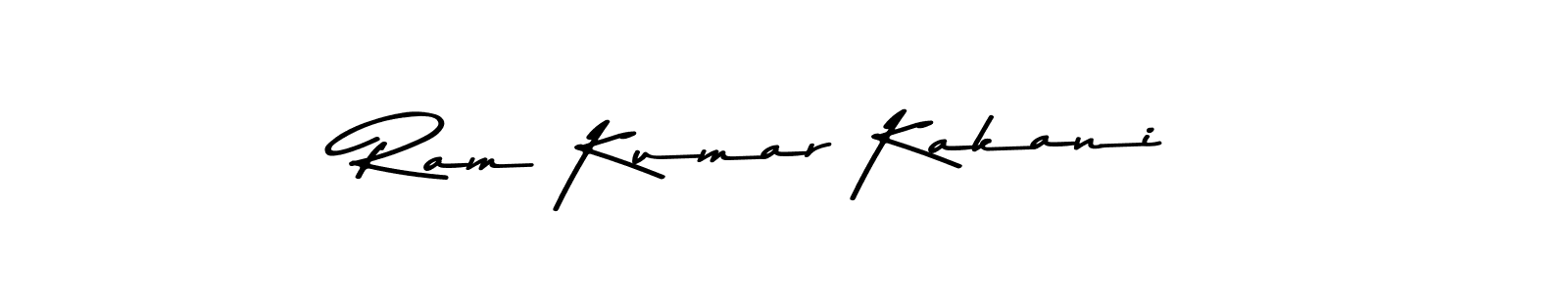 Asem Kandis PERSONAL USE is a professional signature style that is perfect for those who want to add a touch of class to their signature. It is also a great choice for those who want to make their signature more unique. Get Ram Kumar Kakani name to fancy signature for free. Ram Kumar Kakani signature style 9 images and pictures png