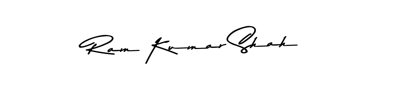 You should practise on your own different ways (Asem Kandis PERSONAL USE) to write your name (Ram Kumar Shah) in signature. don't let someone else do it for you. Ram Kumar Shah signature style 9 images and pictures png