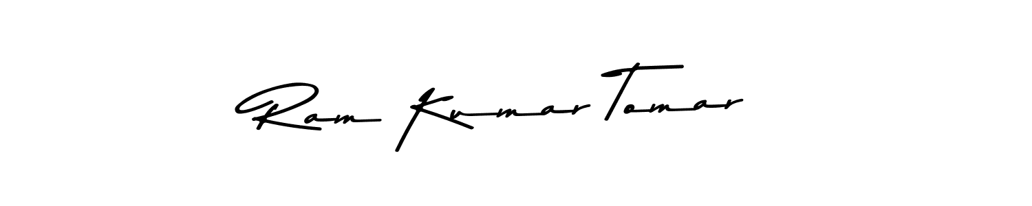 You should practise on your own different ways (Asem Kandis PERSONAL USE) to write your name (Ram Kumar Tomar) in signature. don't let someone else do it for you. Ram Kumar Tomar signature style 9 images and pictures png