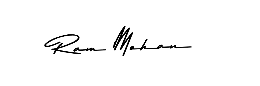 Make a beautiful signature design for name Ram Mohan. With this signature (Asem Kandis PERSONAL USE) style, you can create a handwritten signature for free. Ram Mohan signature style 9 images and pictures png