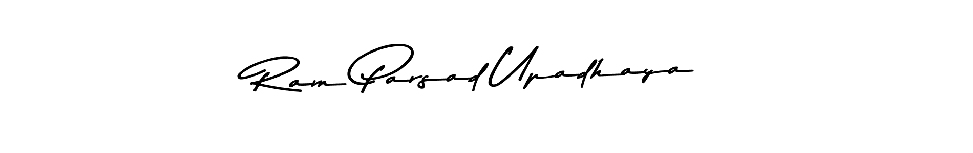 You should practise on your own different ways (Asem Kandis PERSONAL USE) to write your name (Ram Parsad Upadhaya) in signature. don't let someone else do it for you. Ram Parsad Upadhaya signature style 9 images and pictures png